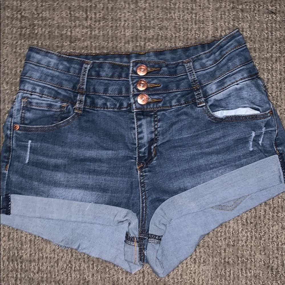 high rise shorts